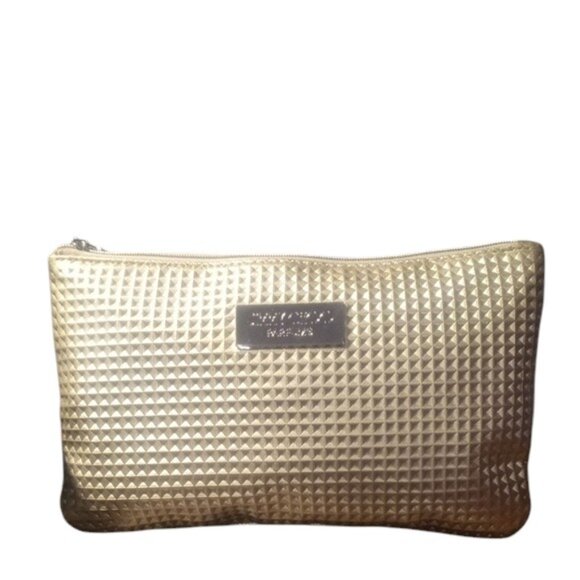 Jimmy Choo Parfumes Gold Textured Pouch - Picture 1 of 4